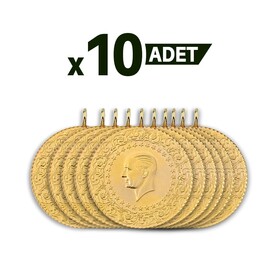 ESKİ TARİHLİ - ÇEYREK ALTIN 10'LU PAKET ESKİ TARİHLİ